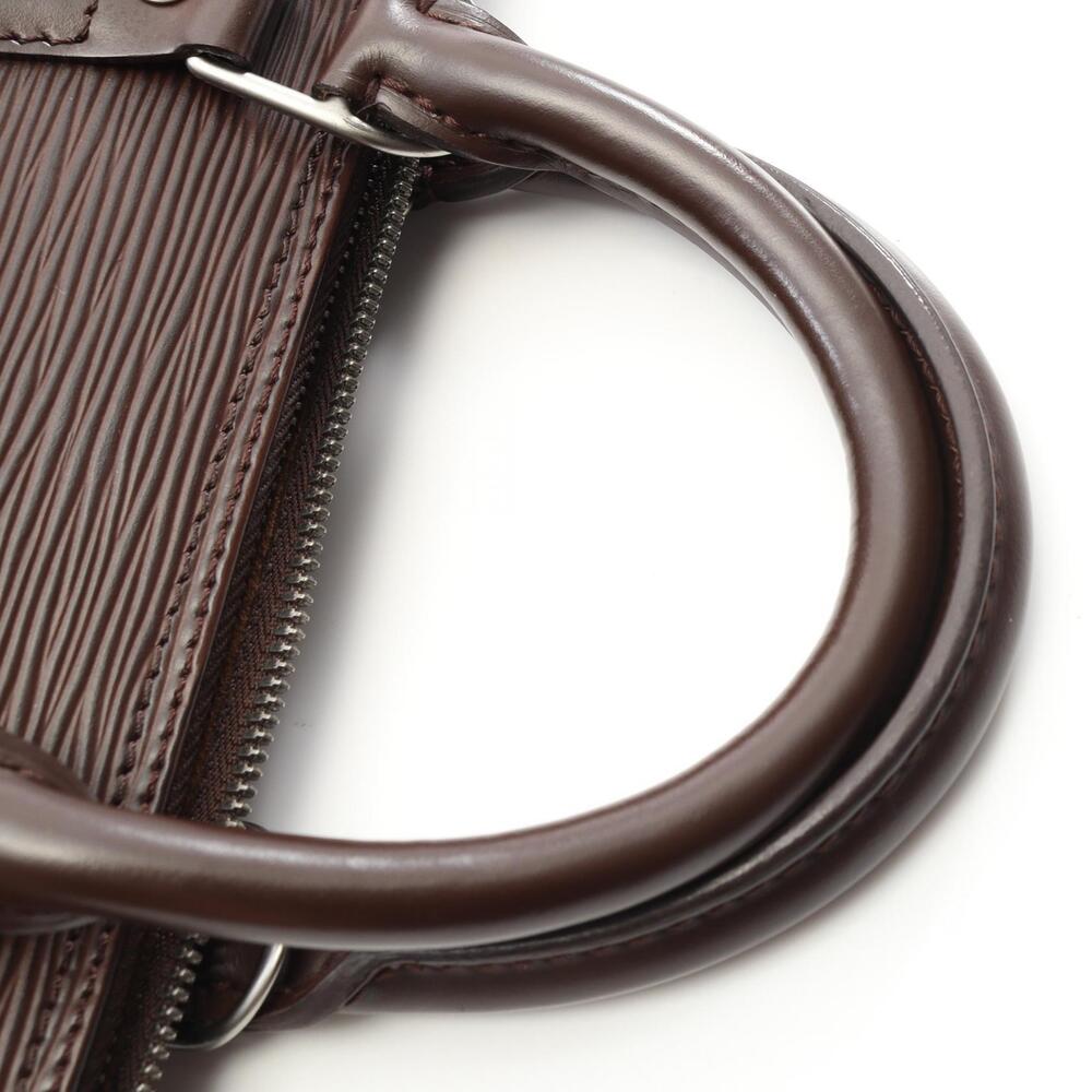Louis Vuitton Alma Epi Mocha Handbag Leather Brown - Picture 5 of 8